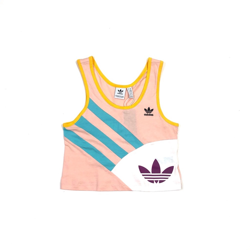 💜💛💙Women’s Adidas Originals Cropped Tank Top